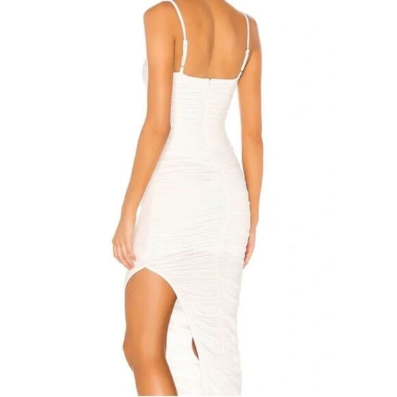 Revolve BY THE WAY Milani Ruched Maxi Dress in Red Size S - Picture 2 of 10